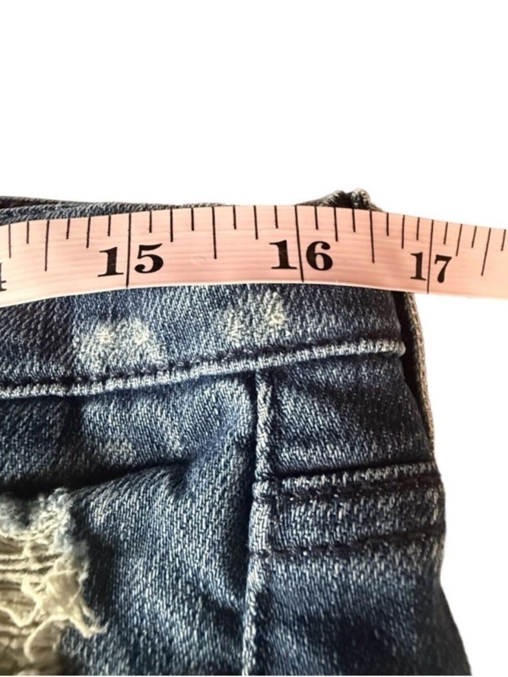 7 FOR ALL MANKIND Josefina Skinny Boyfriend Distressed Jeans Size 28 - Picture 10 of 13